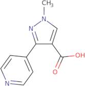 1-Methyl-3-(pyridin-4-yl)-1H-pyrazole-4-carboxylic acid