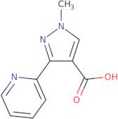 1-Methyl-3-(pyridin-2-yl)-1H-pyrazole-4-carboxylic acid