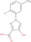 1-(2-Fluoro-5-methylphenyl)-4-hydroxy-1H-pyrazole-3-carboxylic acid