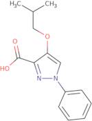 4-(2-Methylpropoxy)-1-phenyl-1H-pyrazole-3-carboxylic acid