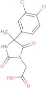 2-[4-(3,4-Dichlorophenyl)-4-methyl-2,5-dioxoimidazolidin-1-yl]acetic acid