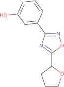 3-[5-(Oxolan-2-yl)-1,2,4-oxadiazol-3-yl]phenol