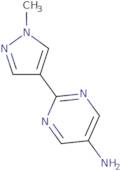 2-(1-Methyl-1H-pyrazol-4-yl)pyrimidin-5-amine