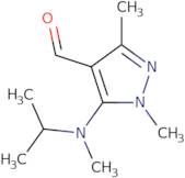 1,3-Dimethyl-5-[methyl(propan-2-yl)amino]pyrazole-4-carbaldehyde