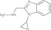 [(1-Cyclopropyl-1H-1,3-benzodiazol-2-yl)methyl](methyl)amine