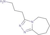 3-{5H,6H,7H,8H,9H-[1,2,4]Triazolo[4,3-a]azepin-3-yl}propan-1-amine