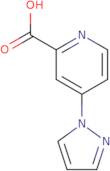 4-(1H-Pyrazol-1-yl)pyridine-2-carboxylic acid