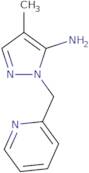 4-Methyl-1-(pyridin-2-ylmethyl)-1H-pyrazol-5-amine