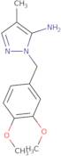 1-[(3,4-Dimethoxyphenyl)methyl]-4-methyl-1H-pyrazol-5-amine