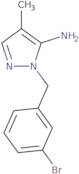 1-(3-Bromobenzyl)-4-methyl-1H-pyrazol-5-amine