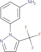 3-[5-(Trifluoromethyl)-1H-pyrazol-1-yl]aniline