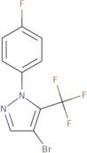 4-Bromo-1-(4-fluorophenyl)-5-(trifluoromethyl)-1H-pyrazole