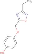 4-[(3-Ethyl-1,2,4-oxadiazol-5-yl)methoxy]phenol