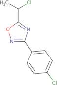 5-(1-Chloroethyl)-3-(4-chlorophenyl)-1,2,4-oxadiazole