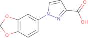 1-(1,3-Dioxaindan-5-yl)-1H-pyrazole-3-carboxylic acid