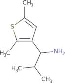 1-(2,5-Dimethylthiophen-3-yl)-2-methylpropan-1-amine