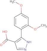 5-(2,4-Dimethoxyphenyl)-1H-pyrazole-4-carboxylic acid