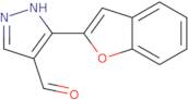 3-(1-Benzofuran-2-yl)-1H-pyrazole-4-carbaldehyde