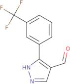 3-[3-(Trifluoromethyl)phenyl]-1H-pyrazole-4-carbaldehyde