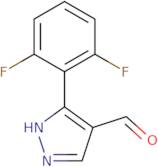 3-(2,6-Difluorophenyl)-1H-pyrazole-4-carbaldehyde