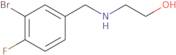 2-{[(3-Bromo-4-fluorophenyl)methyl]amino}ethan-1-ol