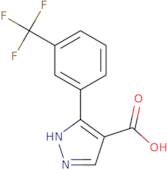 5-[3-(Trifluoromethyl)phenyl]-1H-pyrazole-4-carboxylic acid