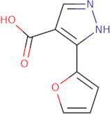 5-(Furan-2-yl)-1H-pyrazole-4-carboxylic acid