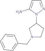 1-(1-Benzylpyrrolidin-3-yl)-1H-pyrazol-5-amine