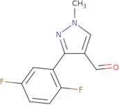 3-(2,5-Difluorophenyl)-1-methyl-1H-pyrazole-4-carbaldehyde