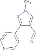 1-Methyl-3-(pyridin-4-yl)-1H-pyrazole-4-carbaldehyde