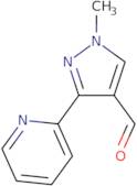 1-Methyl-3-(pyridin-2-yl)-1H-pyrazole-4-carbaldehyde