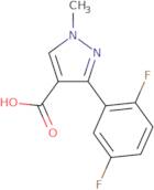 3-(2,5-Difluorophenyl)-1-methyl-1H-pyrazole-4-carboxylic acid