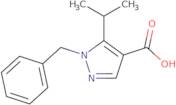 1-Benzyl-5-(propan-2-yl)-1H-pyrazole-4-carboxylic acid