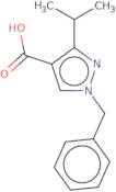 1-Benzyl-3-(propan-2-yl)-1H-pyrazole-4-carboxylic acid