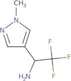 2,2,2-Trifluoro-1-(1-methyl-1H-pyrazol-4-yl)ethan-1-amine