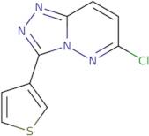 6-Chloro-3-(thiophen-3-yl)-[1,2,4]triazolo[4,3-b]pyridazine