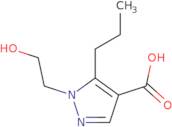 1-(2-Hydroxyethyl)-5-propyl-1H-pyrazole-4-carboxylic acid