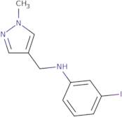 3-Iodo-N-[(1-methyl-1H-pyrazol-4-yl)methyl]aniline