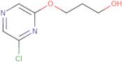 3-[(6-Chloropyrazin-2-yl)oxy]propan-1-ol