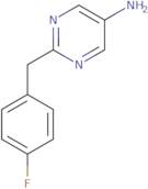 2-[(4-Fluorophenyl)methyl]pyrimidin-5-amine