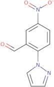 5-Nitro-2-(1H-pyrazol-1-yl)benzaldehyde