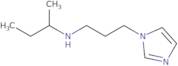 N-(3-Imidazol-1-ylpropyl)butan-2-amine