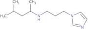N-(3-Imidazol-1-ylpropyl)-4-methylpentan-2-amine