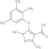 1,3-Dimethyl-5-(2,3,5-trimethylphenoxy)-1H-pyrazole-4-carboxylic acid