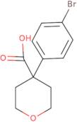 4-(4-Bromophenyl)oxane-4-carboxylic acid