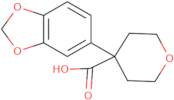 4-(2H-1,3-Benzodioxol-5-yl)oxane-4-carboxylic acid