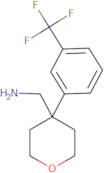 {4-[3-(Trifluoromethyl)phenyl]oxan-4-yl}methanamine