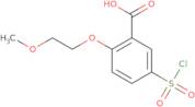 5-(Chlorosulfonyl)-2-(2-methoxyethoxy)benzoic acid