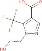 1-(2-Hydroxyethyl)-5-(trifluoromethyl)-1H-pyrazole-4-carboxylic acid