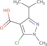 5-Chloro-1-methyl-3-(propan-2-yl)-1H-pyrazole-4-carboxylic acid